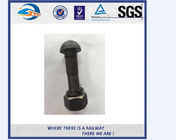 Zinc Plated Forged Bolts Track Fish Bolts And Nuts For Railway
