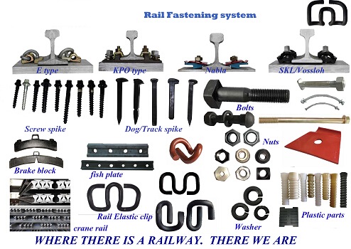รางฉนวนกันความร้อนไนลอนรุ่น PA66 Rail สำหรับแผ่น E-type, SKL series & Nabla fastening system